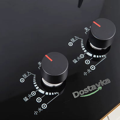 Handle d37 for gas stove/oven control on 6 mm shaft