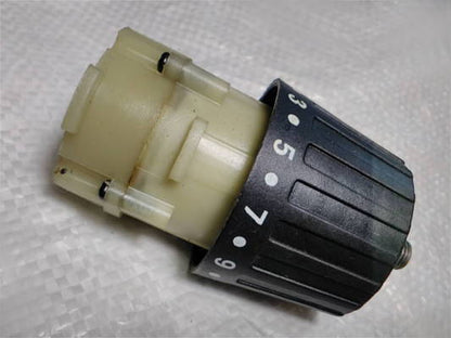 Gearbox for 1-speed screwdriver for 4 screws