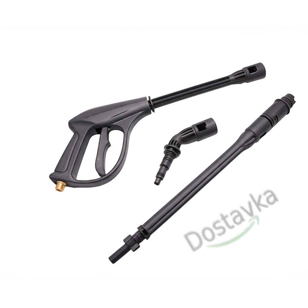 Car washer pressure washing machine fire hose with corner adapter (2 in 1) flat stream