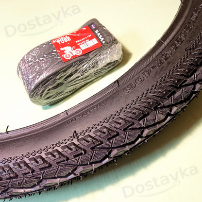 Aist, Desna Bicycle Tire BMX (20x2.125, 57-406, Wide Herringbone)