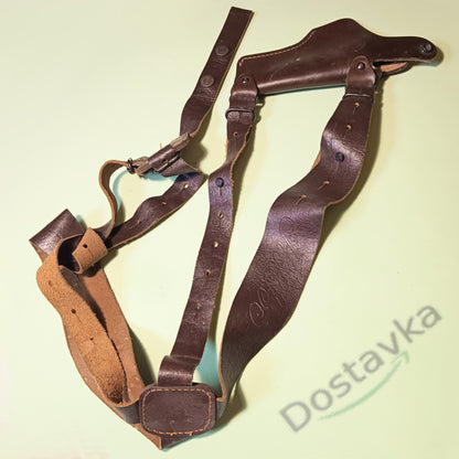 Universal operational holster for pistols of the PGSh/PSM/ERMA/PM type