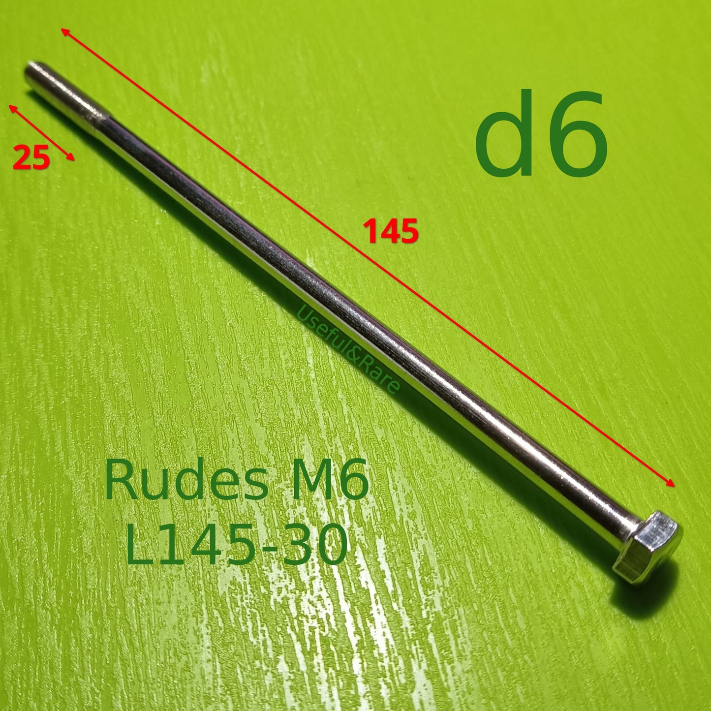 Tie bolt M6 145-30 (stainless steel) for Rudes water pumps