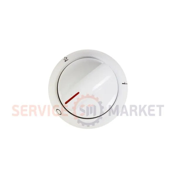 Oven mode control knob for Bosch stove white