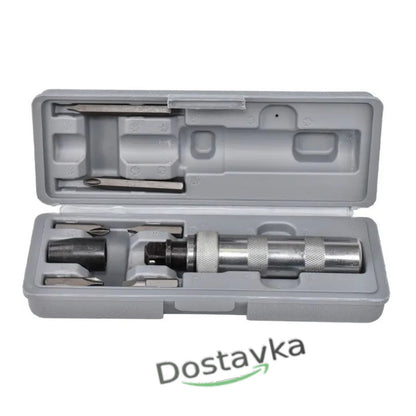 Impact screwdriver set (automatic) (7 items) INTERTOOL HT-0430