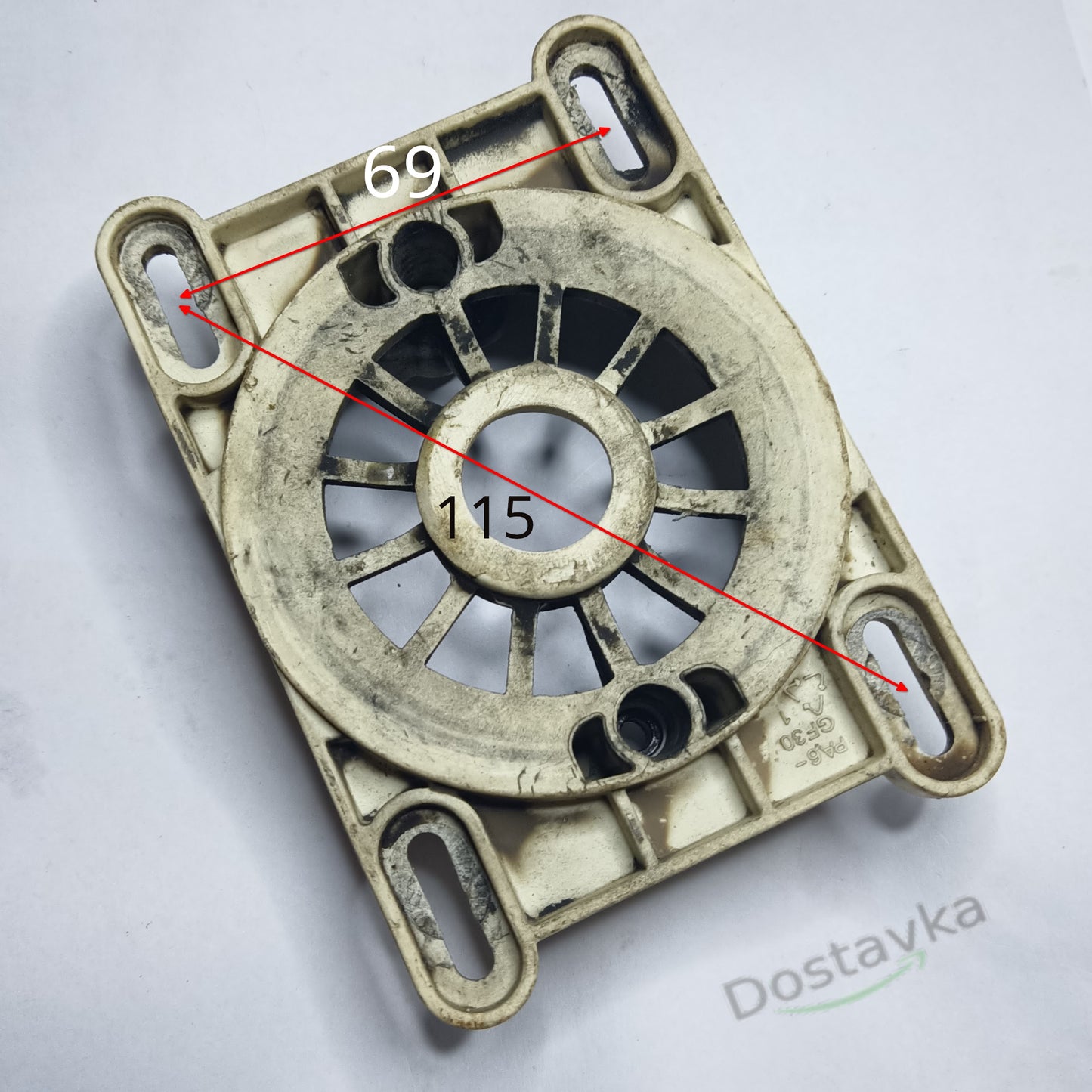 Support flange 80*84-82 lawn mower engine