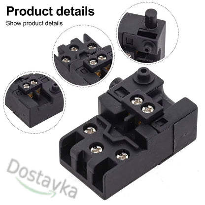 Electric chain saw manual trigger switch ZLB KR1040 12A 26*41*20 (TG72BD)