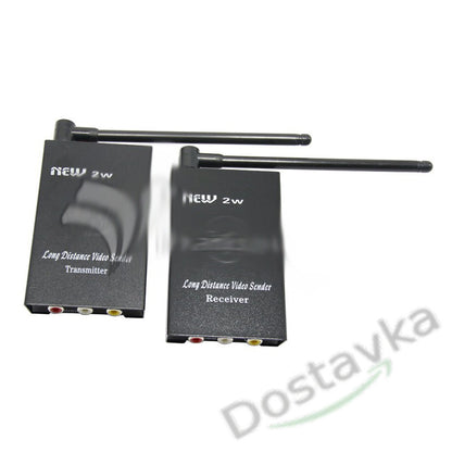 VCR/ TV/ CCTV Cameras Wireless Audio/Video Sender Transmitter (2.4GHz)