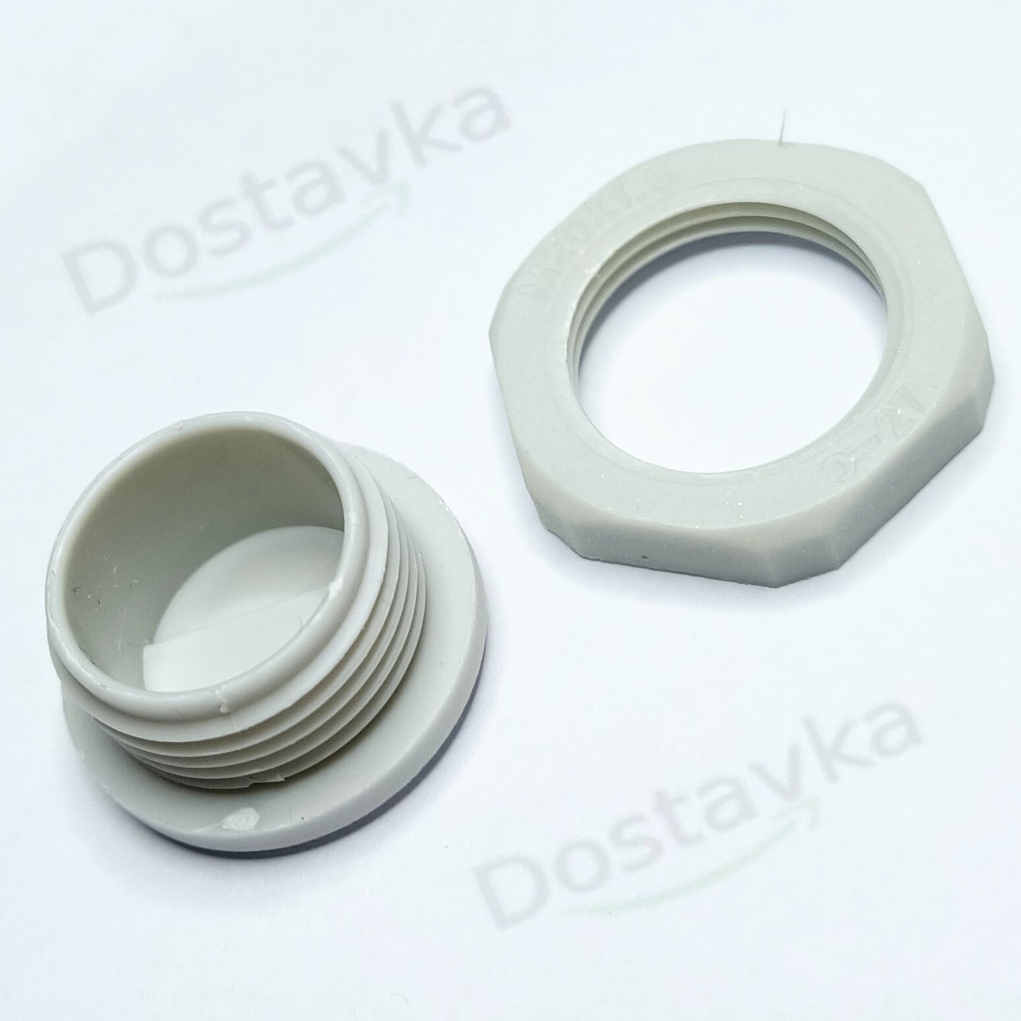 Nylon Waterproof Threaded Plug with Nut