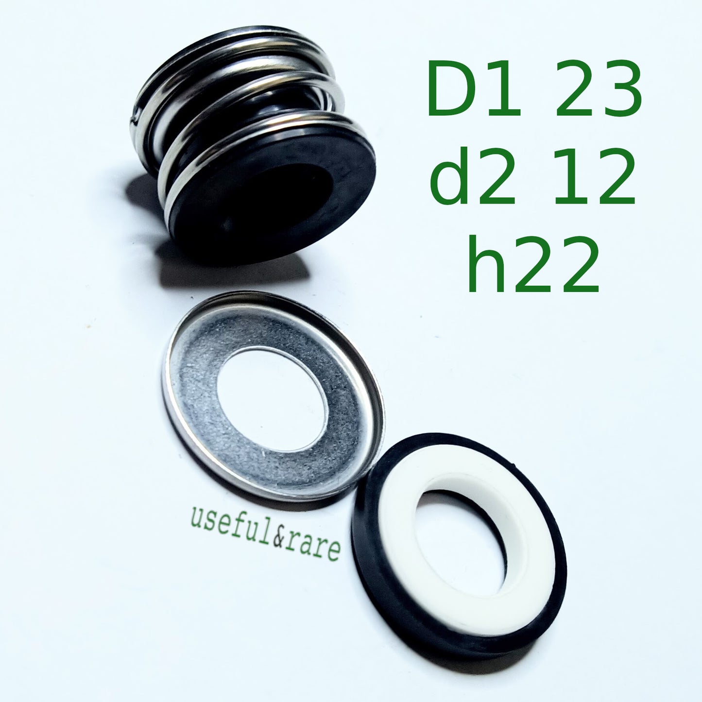 Mechanical seal G1/G12-12(S3)-24D-5L (ceramics/graphite) for drainage and fecal pumps NPO DSP550RA/ DSPPD/ WCLift600/2F