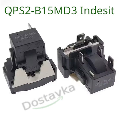 Thermal protection starter relay PTC QPS2-B15MD3 for Indesit refrigerator with freezer