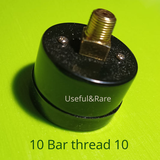 Pressure gauge for 10 bar fitting 10mm size d42 h27