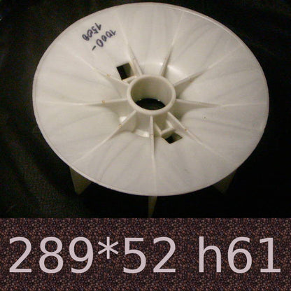 Electric engine cooling impeller d288*52 h75-45 t9 AIR 180-6.8