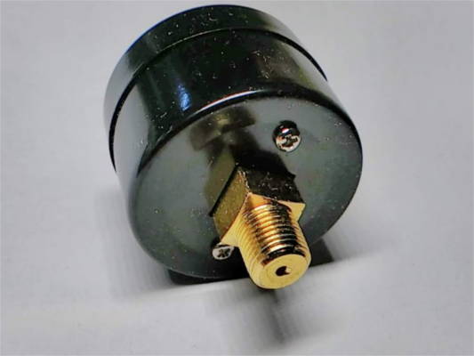 Compressor pressure gauge D50/40 thread 1/4" (d12.5)/ 1/8" (d9.5)