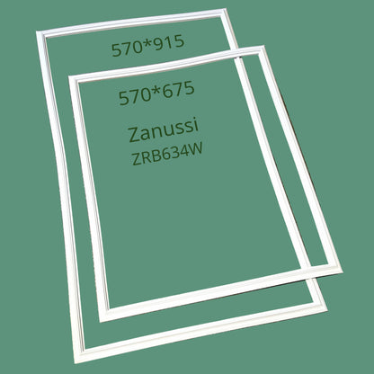 Zanussi Refrigerator Gaskets ZRB634W (570*915, 570*675)