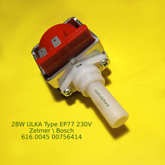 Bosch washing vacuum cleaner Pump 28W ULKA Type EP77 230V 616.0045