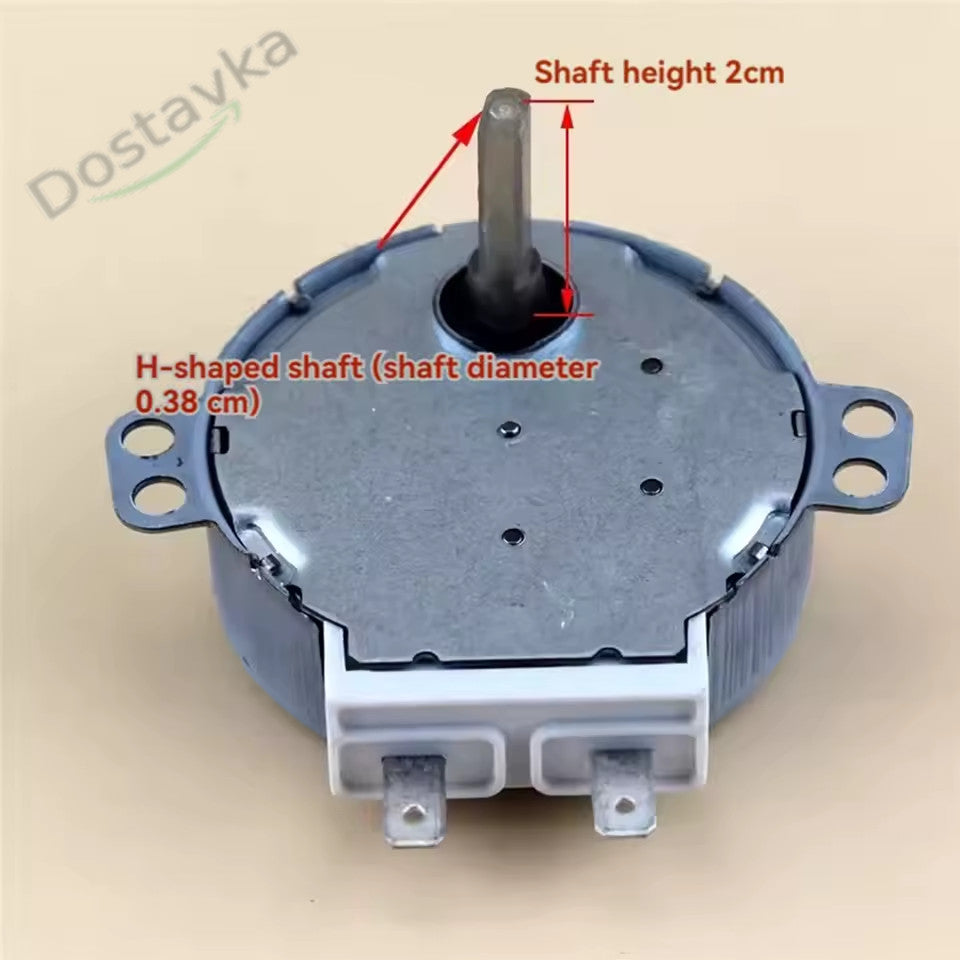 Gorenje, Zelmer Microwave oven tray Galanz SM-16T motor 30V 3W shaft 7*6mm