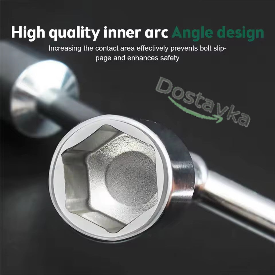 Y-shaped socket wrench 8-10-12 mm for bicycle repair/disassembly