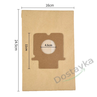 Black&Decker/Panasonic vacuum cleaner Set of paper bags (5 pcs) Type C-20E