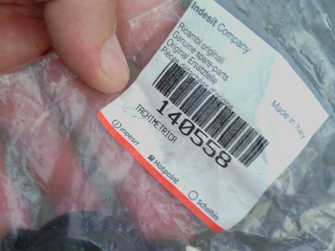 Тахометр C00140558 электродвигателя INDESCO для стиральных машин Indesit, Ariston