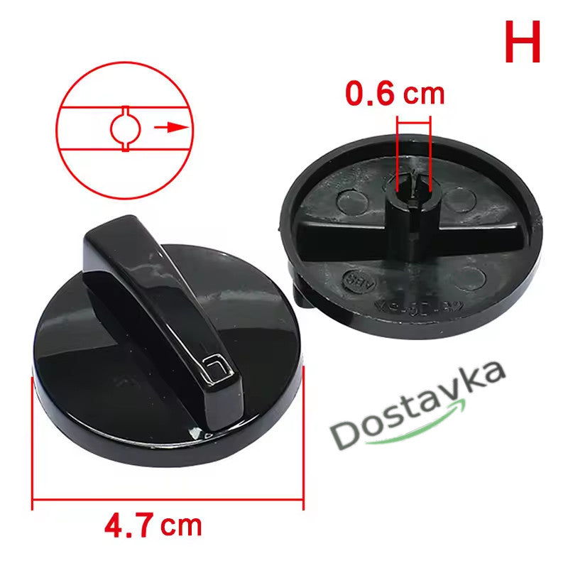 Rotary knob for timer/microwave/washing machine modes D47 d6