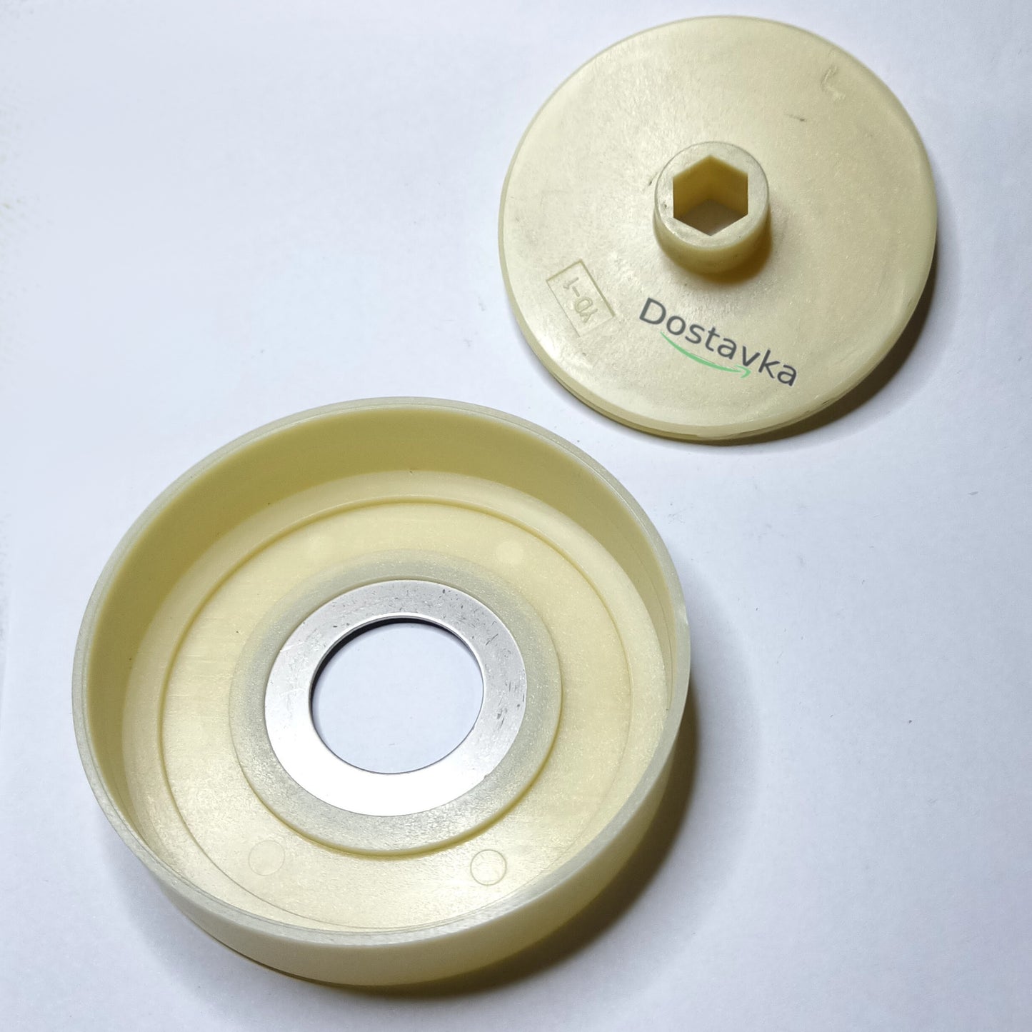 Working stage for borehole pump NPO/ Sprut KGB100QJD2 (d87*23) (assembled) (plastic/stainless steel) (A06)