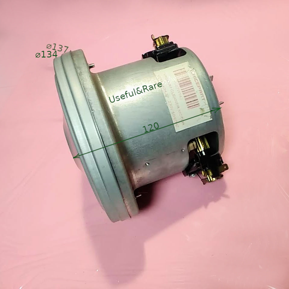 Bosch BSN 1810 vacuum cleaner motor VCM 140H 3P 1400W VC07W140 h120 d134 137 1400W