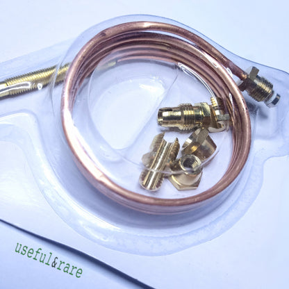 Universal Thermocouple 90cm for Ariston, Indesit cookers and boilers (5 adapters)