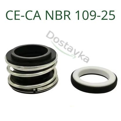 Water pump mechanical seal 109-25 on shaft 25 mm