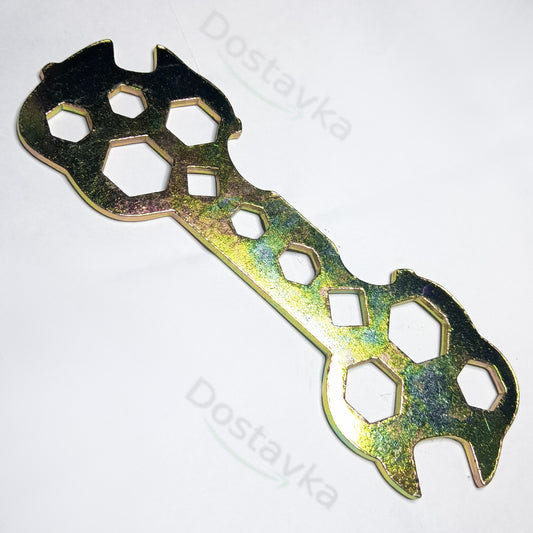 Universal Bicycle Multi-wrench (15-in-1, 8-15mm)