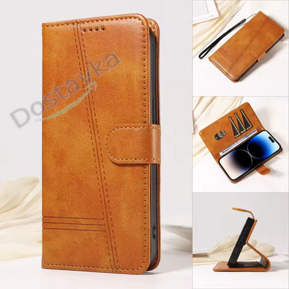 Samsung A50/A30S smartphone Leather Book Case