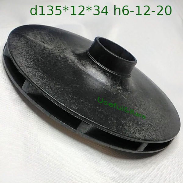 Delfin JSWm 15M, JSWm 2C pump Impeller XA03013A d134xd12xd33 h6-12-20