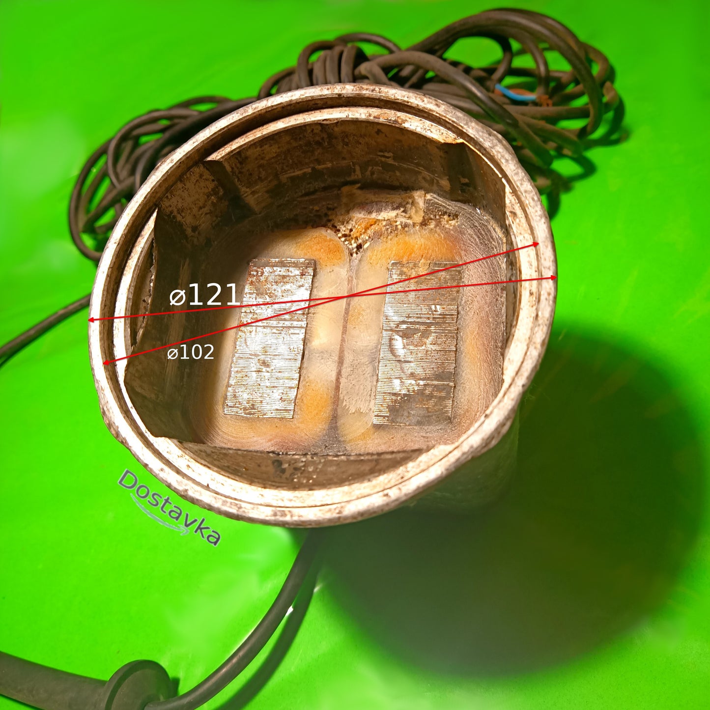 Electrical part of vibration submersible pump h113 d121.5*102.5