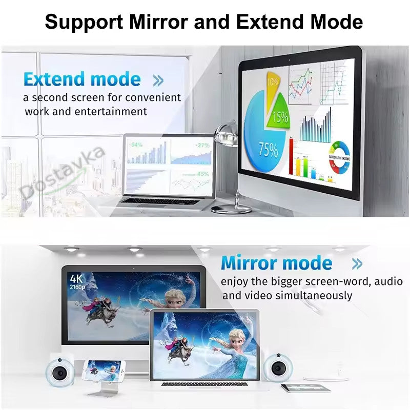 Adapter DP - HDMI Black