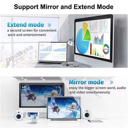 Adapter DP - HDMI Black