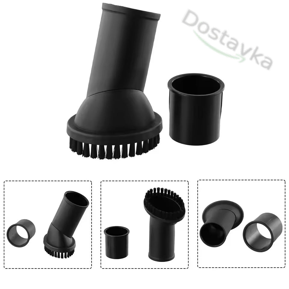 Vacuum cleaner upholstered furniture dry cleaning nozzle for/on a pipe D=32/35mm