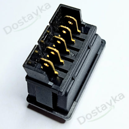 Universal VW Golf Passat Jetta Power Window Switch 5-pin (12V 20A) (18*38)