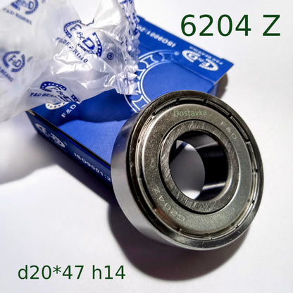 Water pumps/ saws Bearing 6204-2RS (20*47*14)