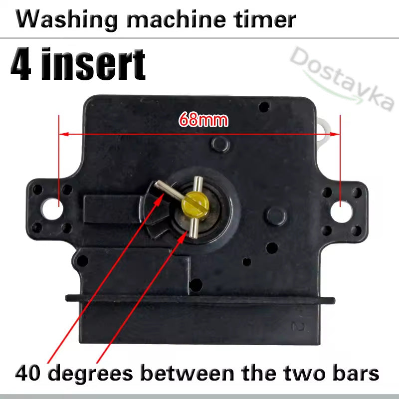 Semi-Automatic Washing Machine Timer Relay WX-15-038 4P (4 pins)