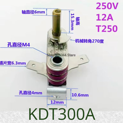 Термостат для мультиварки/ духовки KDT300A 12A 250V T250