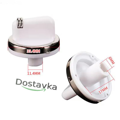 Electric/gas stove/water heater control knob Brest/Electra on D-shaft 6/7.2 mm