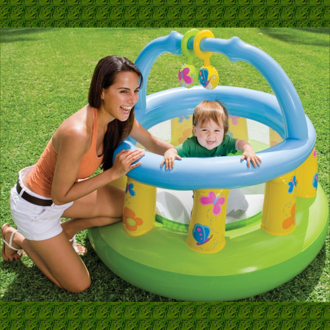 Intex Kids Inflatable Playpen 48474 (130*104cm)