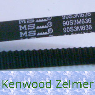 Kenwood Zelmer Bread Maker Toothed Belt (90S3M636, KW703195, 12003199)