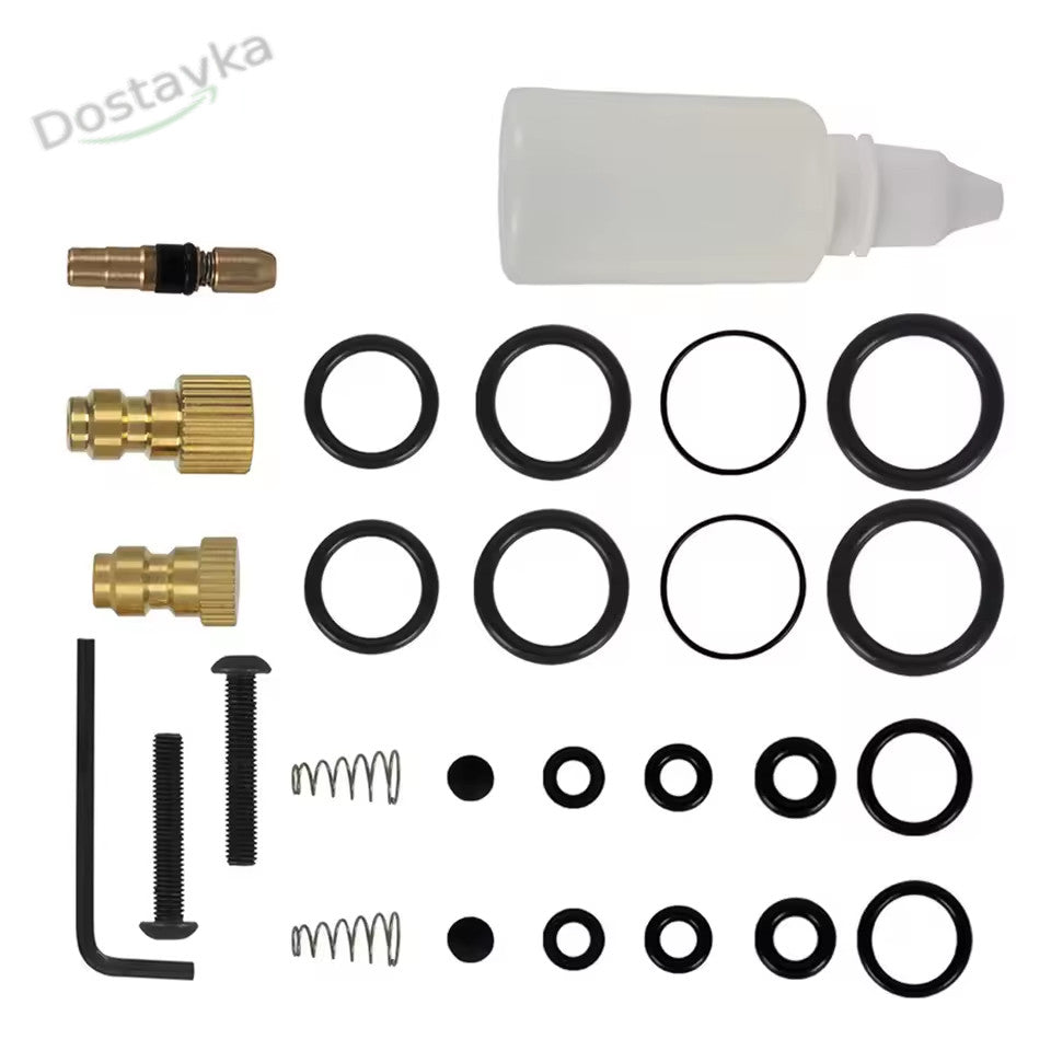 PCP hand pump 30 MPa repair kit (nitrile butadiene rubber, copper)