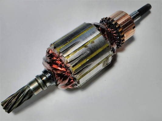 Repair of anchor d30*46 L175 for electric scythe Bosch 3 600 HA9 020