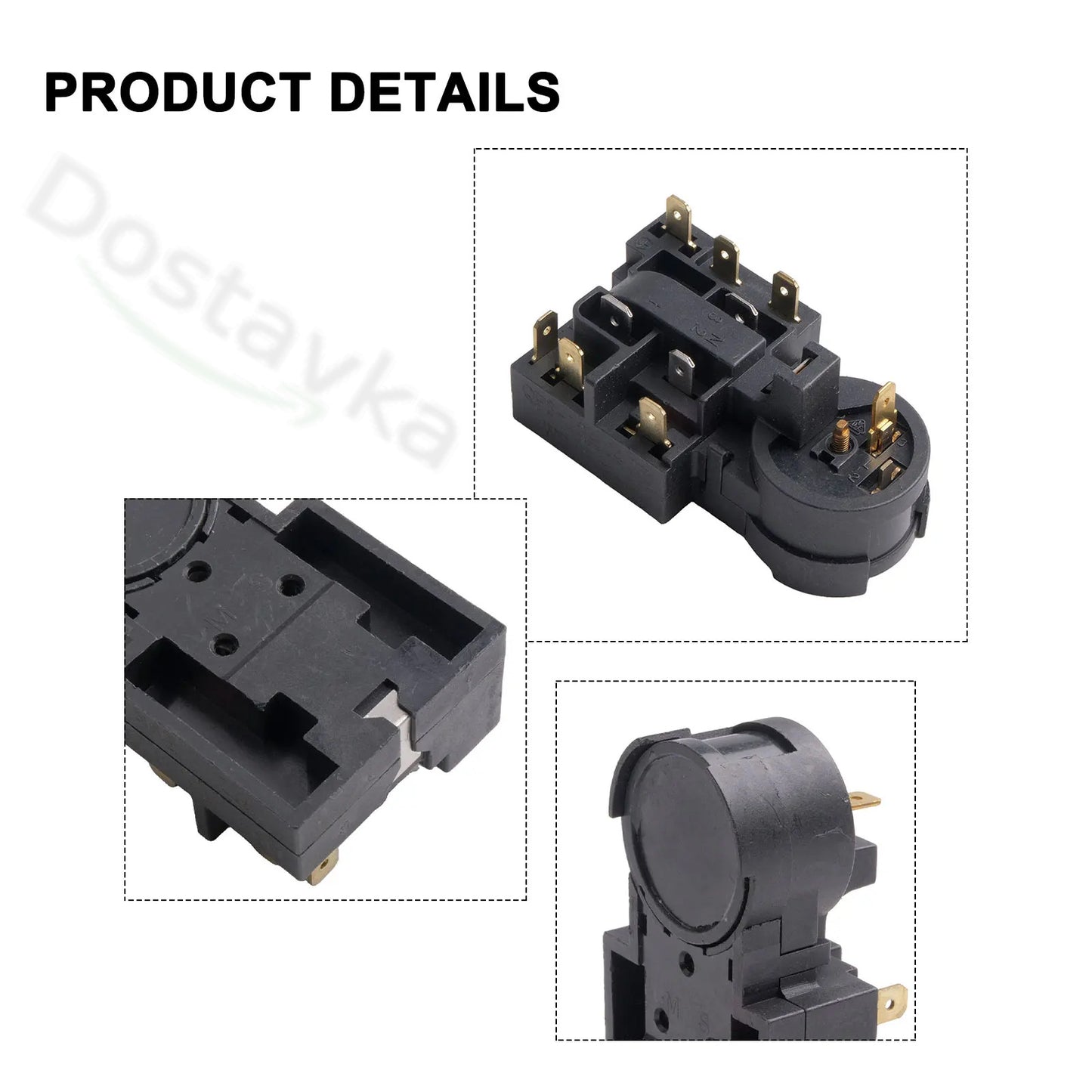 Relay starting for refrigerator QP3 12A