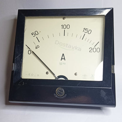 E378 Panel Analog Ammeter (0-200A, 50Hz, 160x160mm, Class 1.5)