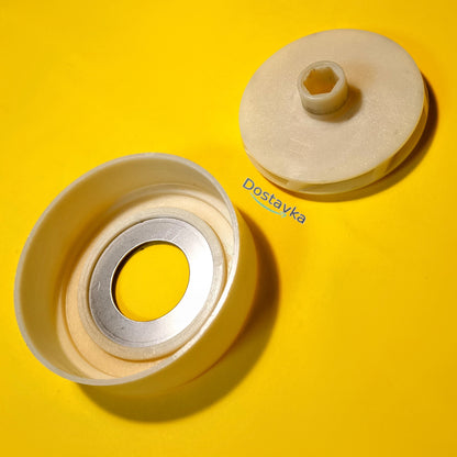 Working stage for submersible pump Sprut/ NPO KGB100QJD (d87 h28) (assembled) (plastic/stainless steel) (A06)