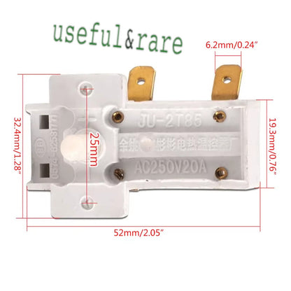 Oil Electric heaters bimetal thermostat LR77781 70C0-05 KST401 T90 16A