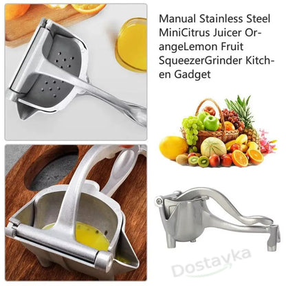 Manual Heavy Duty Aluminum Fruit Juicer for Pomegranate, Orange, Lemon