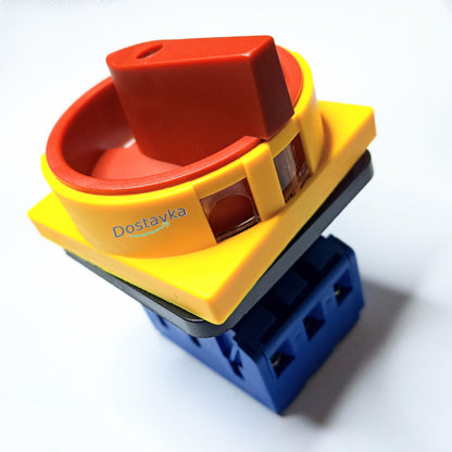 Rotary cam switch SD11 for 3 phases 25 Amp (31*43)